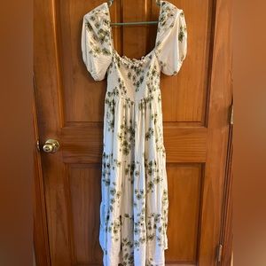 abercrombie petite linen dress